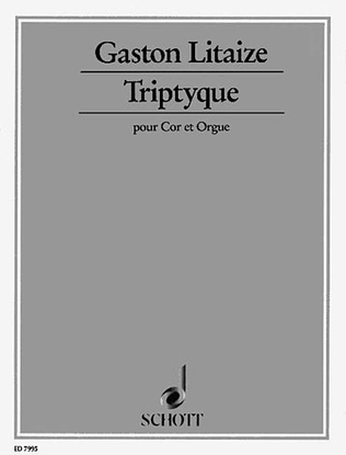 Triptyque Horn And Organ