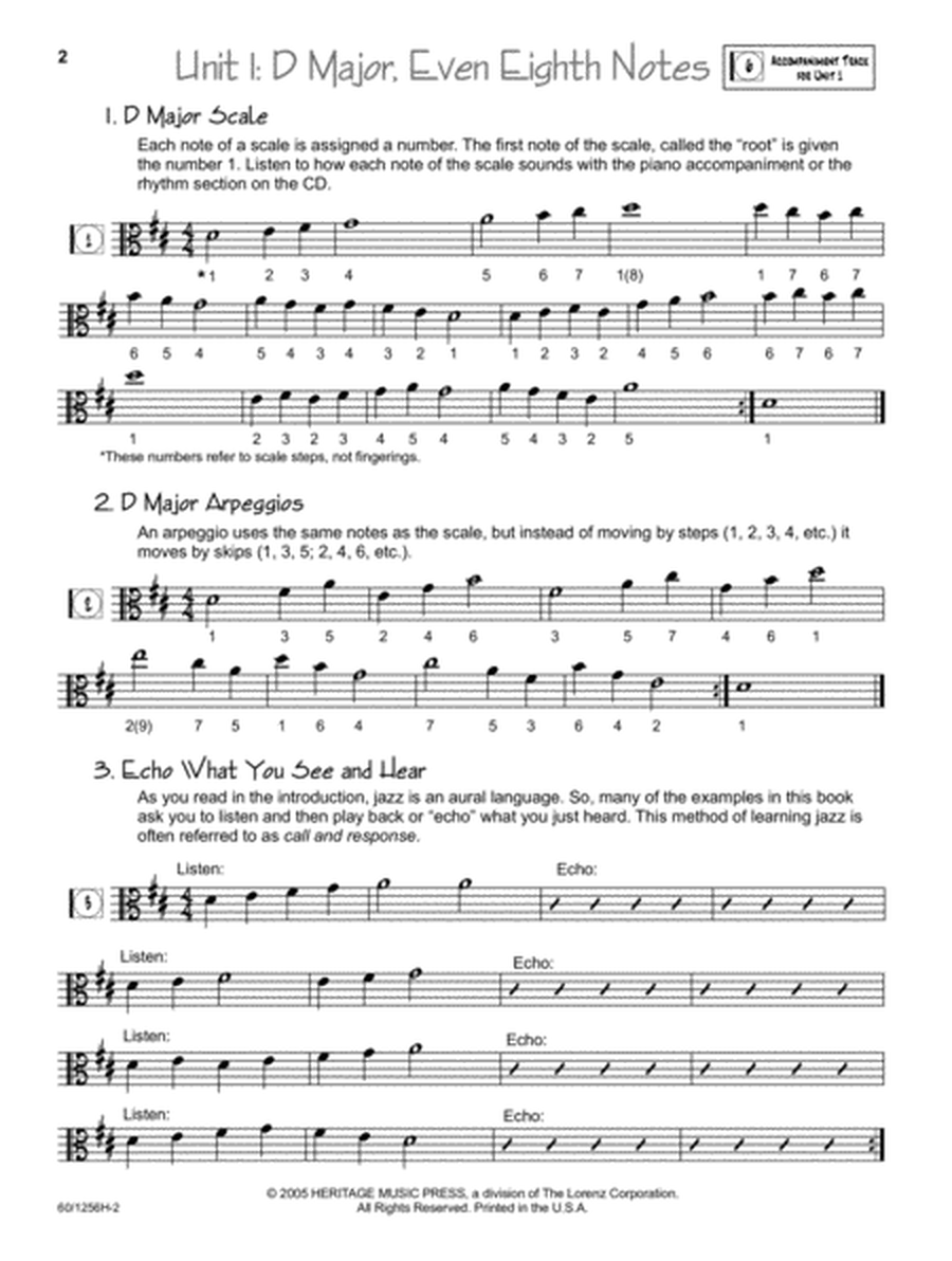 Jazz Basics for Strings - Viola