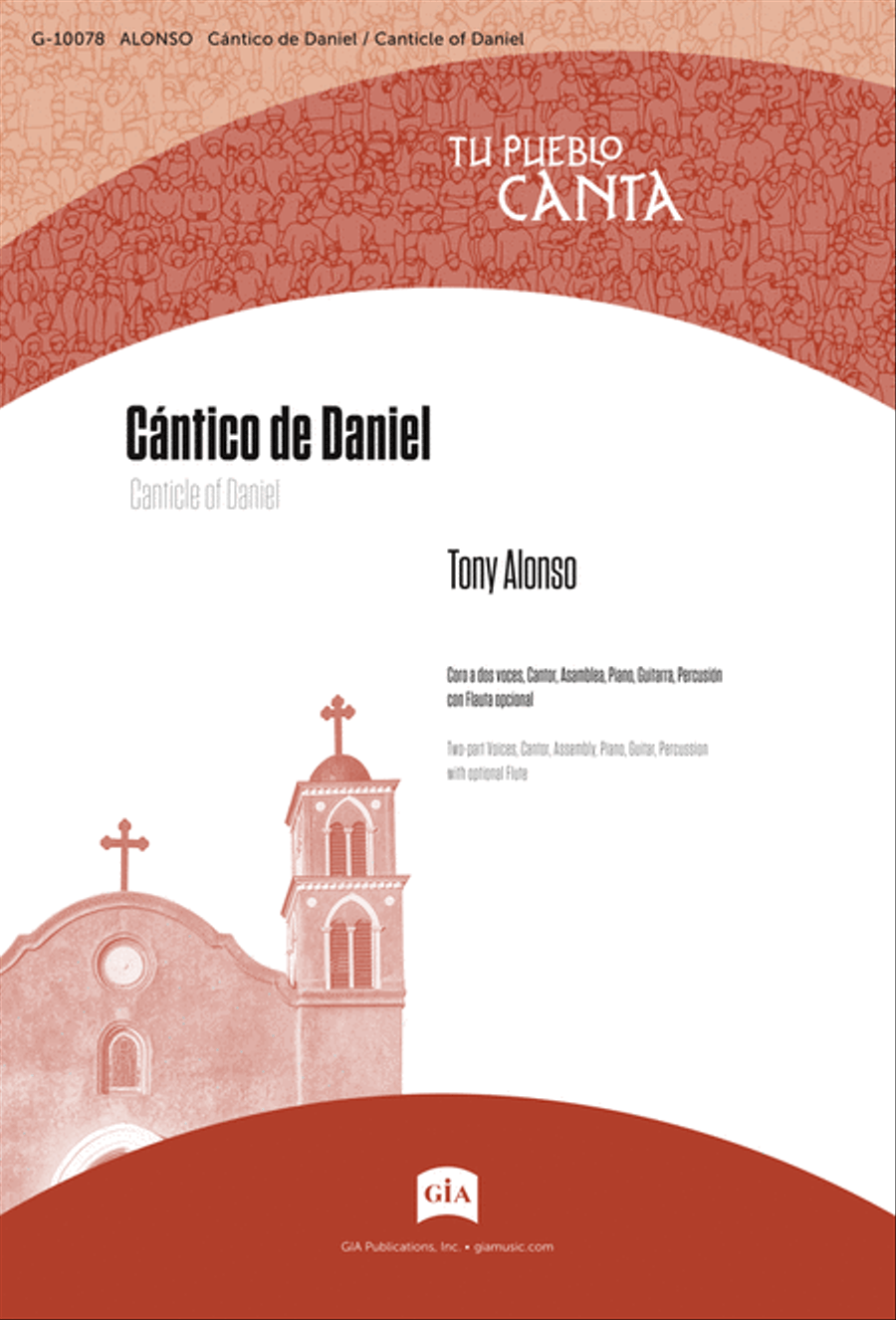 Cántico de Daniel / Canticle of Daniel 3-Part scores gallery preview page 1