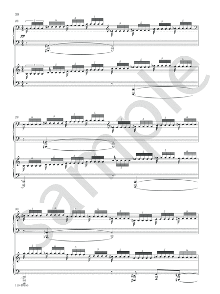 Three Lullabies Chamber Music scores gallery preview page 13