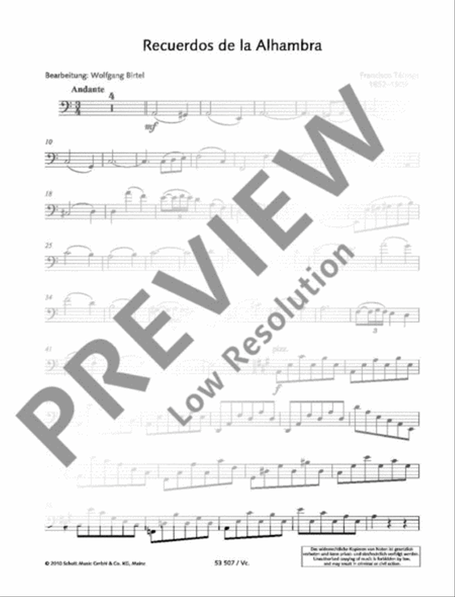Memories of the Alhambra Memories of the Alhambra Piano Trio scores gallery preview page 17