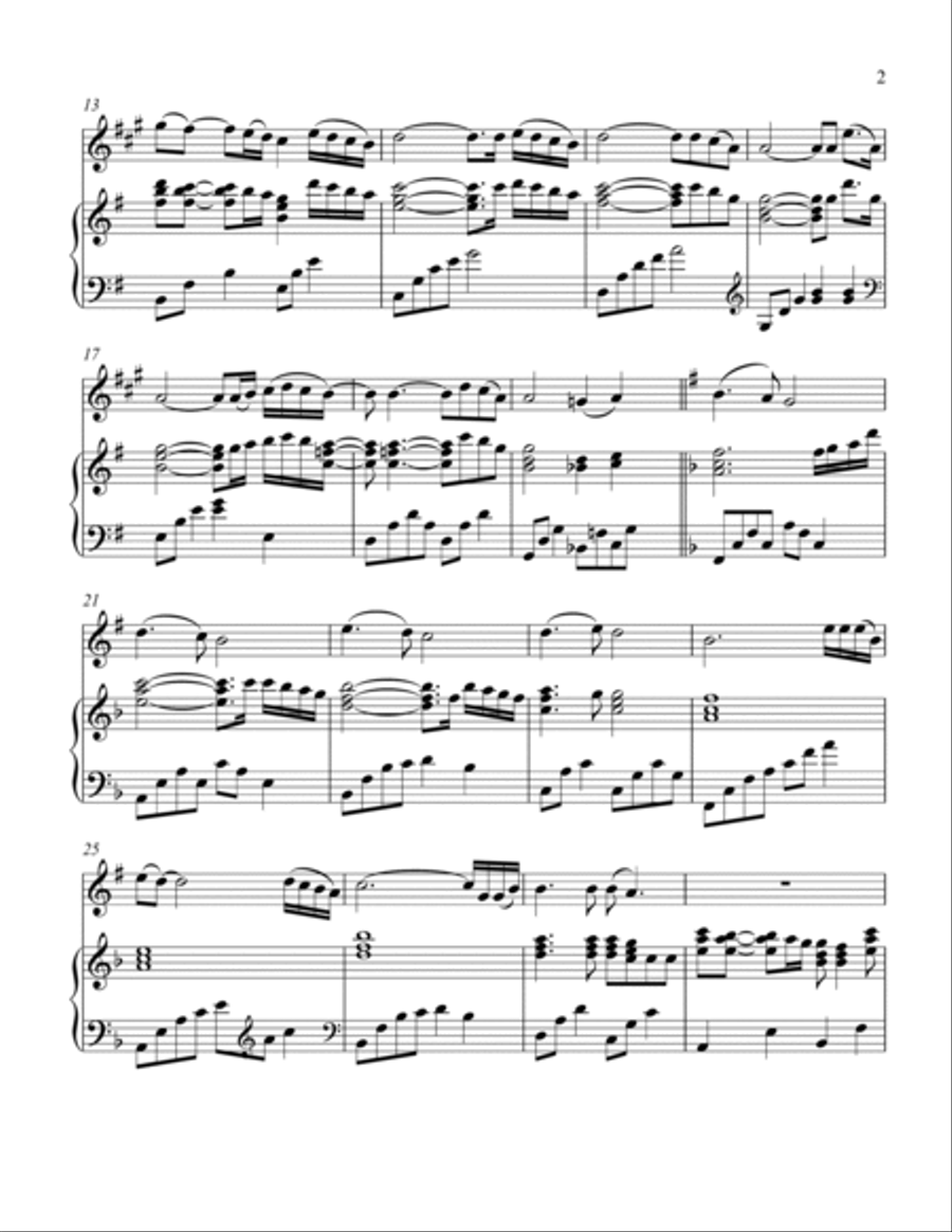 I'll Stand By You B-Flat Clarinet scores gallery preview page 3