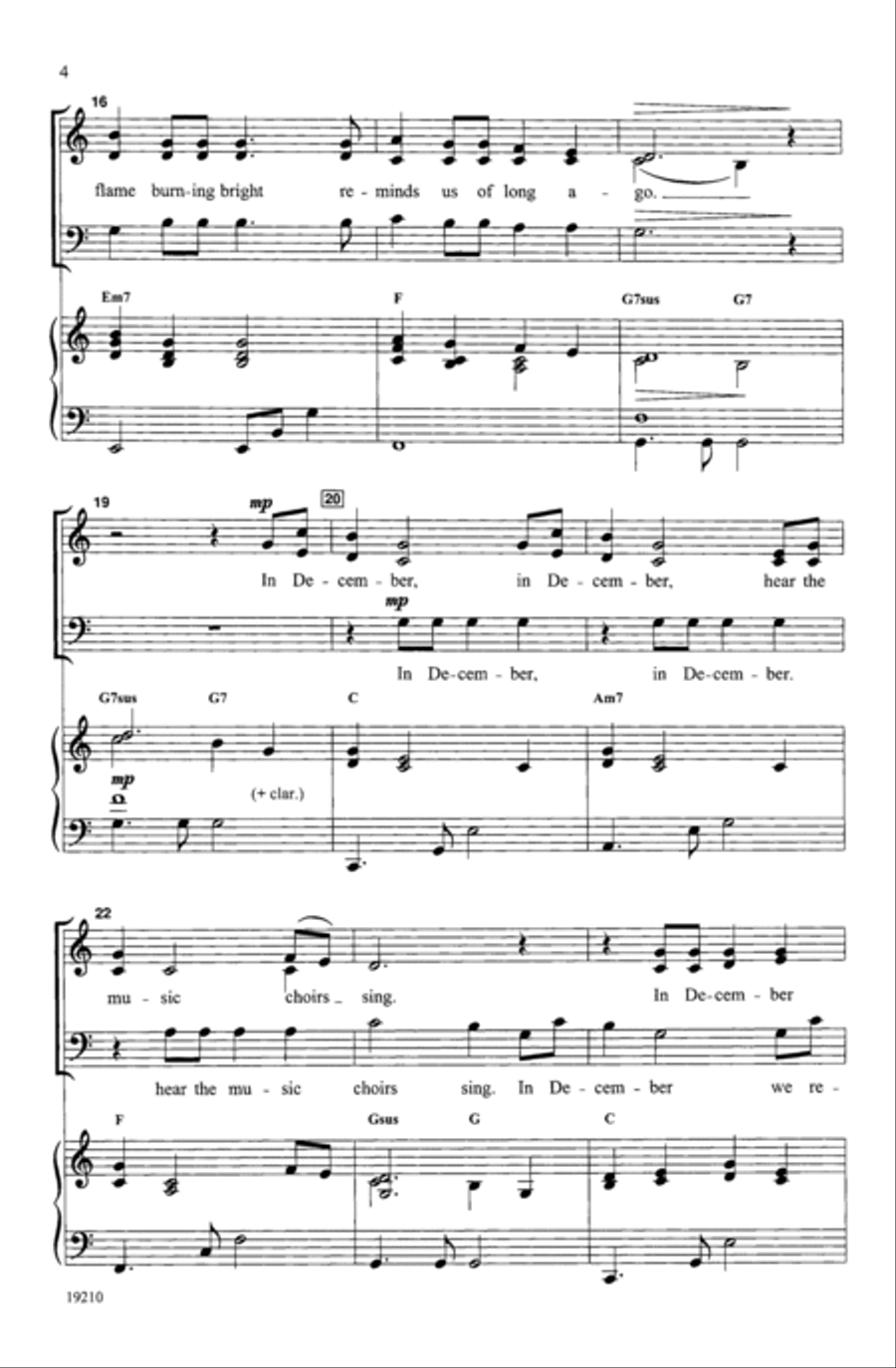 In December In December Choir scores gallery preview page 3