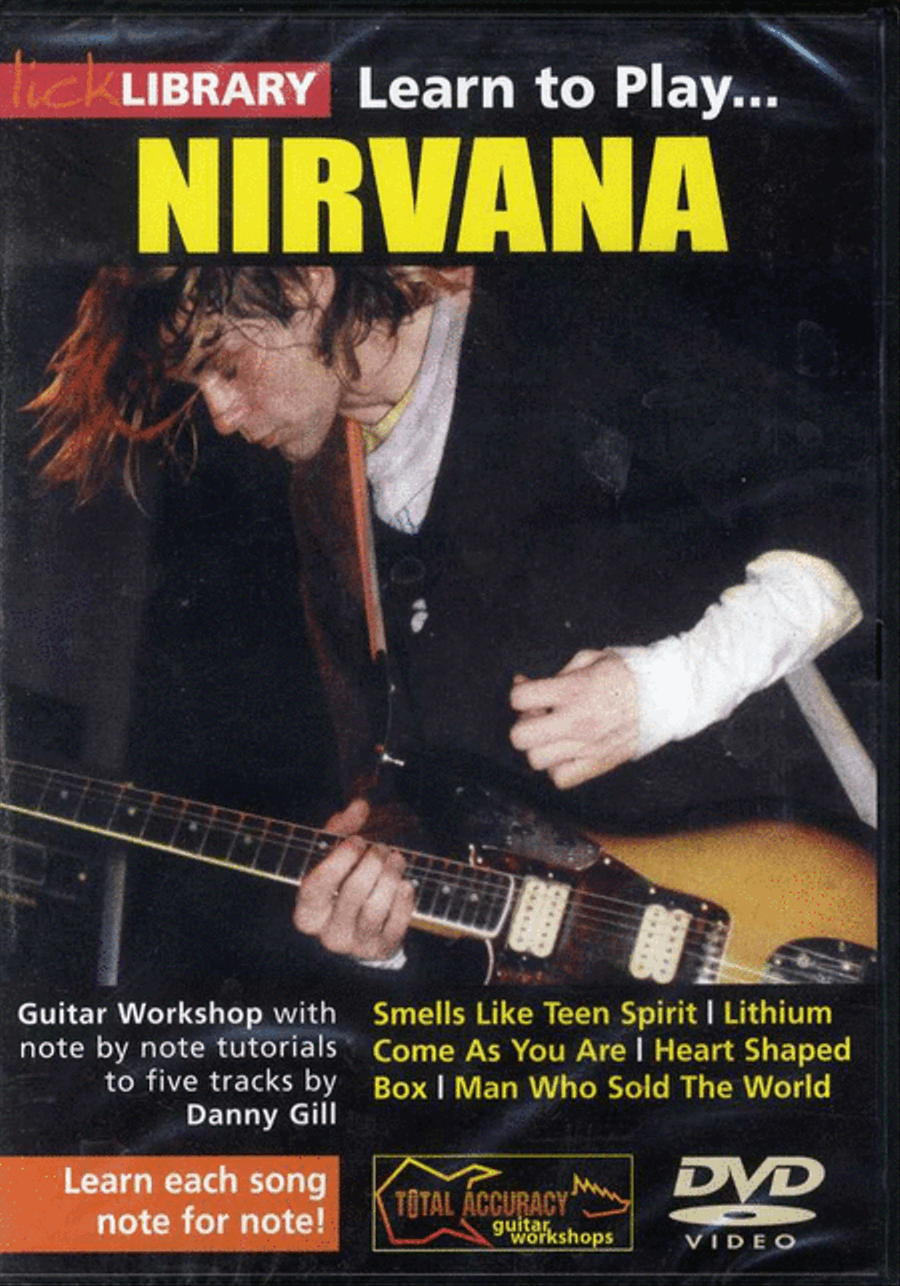 Learn To Play Nirvana Guitar scores gallery preview page 1