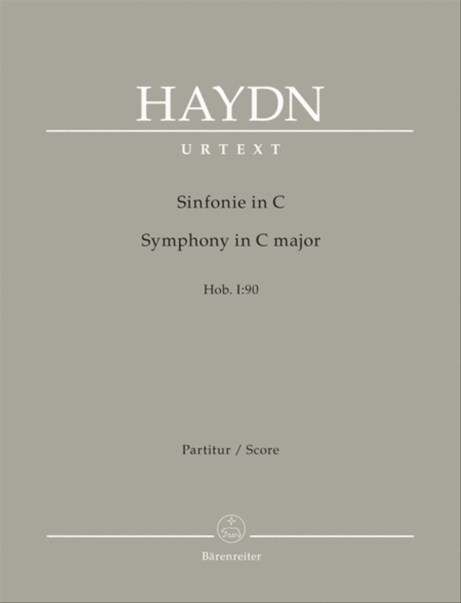 Symphony in C major Hob. I:90 Orchestra scores gallery preview page 1