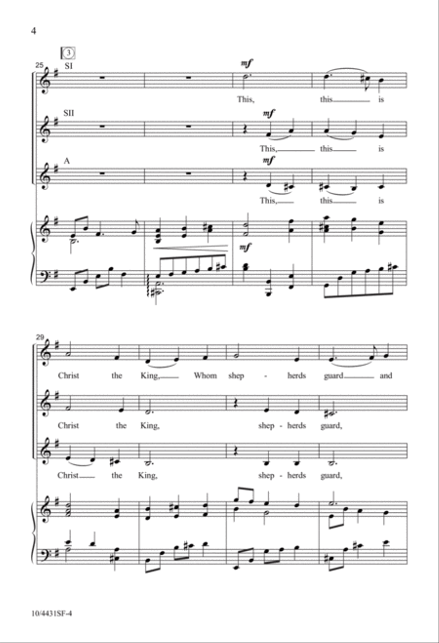 What Child is This? SSA scores gallery preview page 4