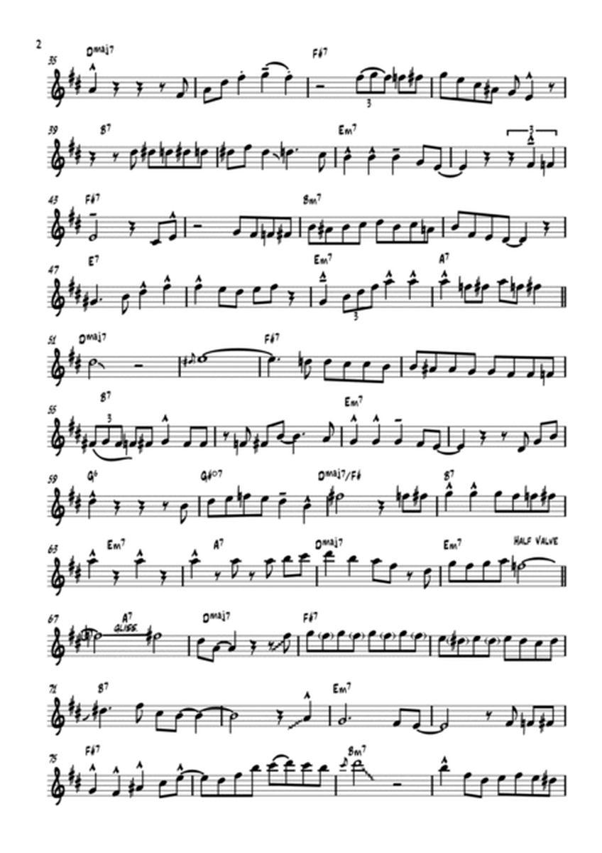 All of Me Trumpet Solo Transcription (Wynton-Marsalis-Solo-Bb-Instr) PDF