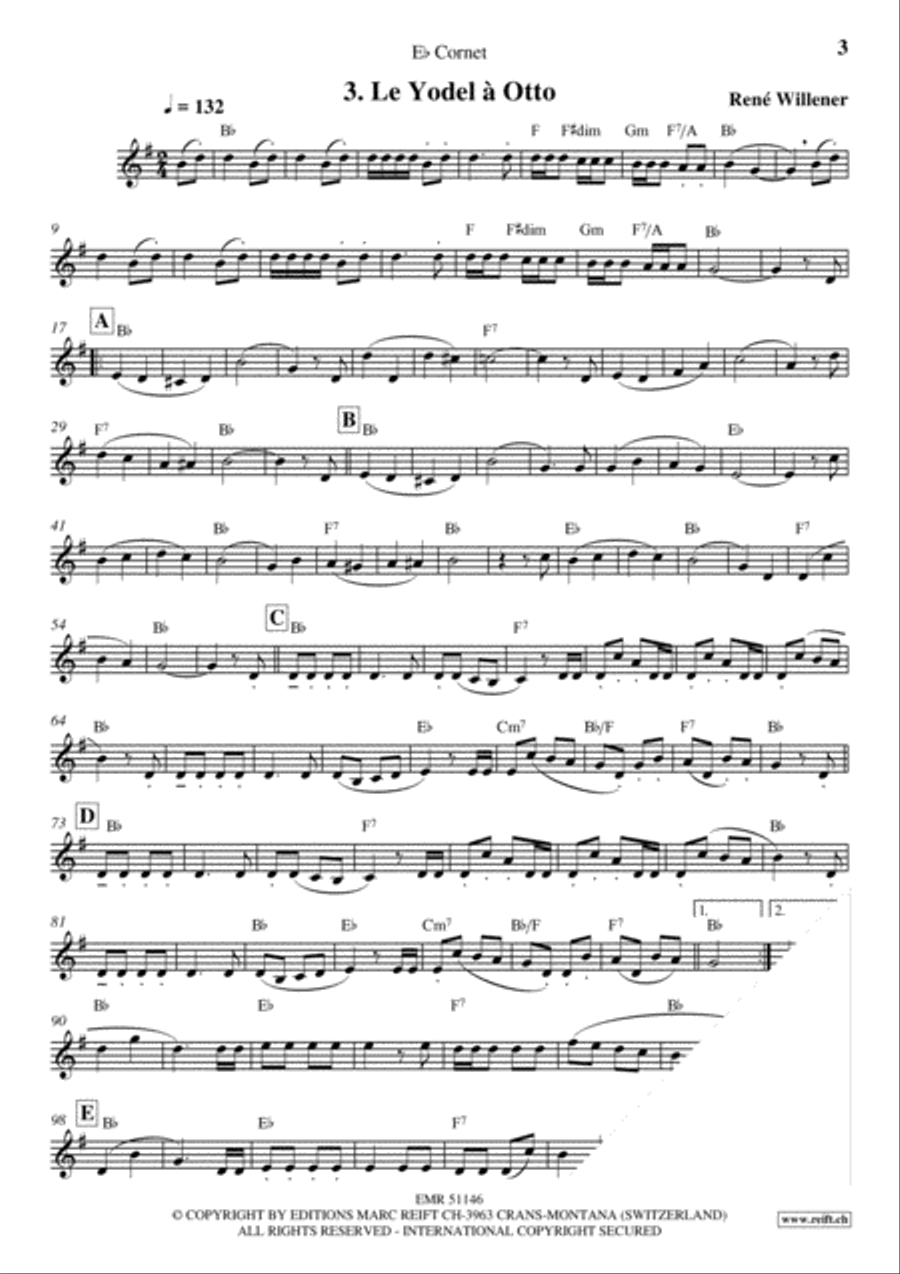 La Fete au Chalet Volume 3 Cornet scores gallery preview page 5