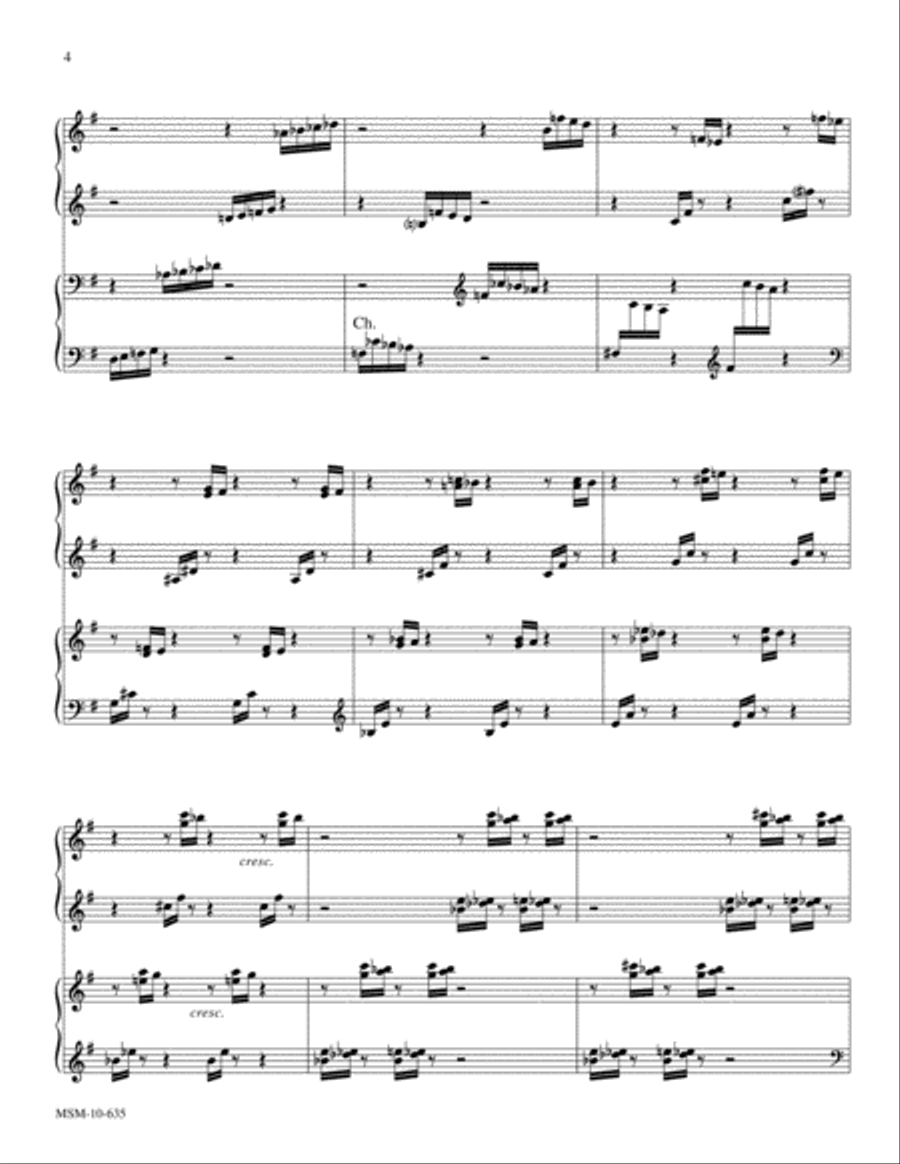 Toccata on For All the Saints Organ scores gallery preview page 3