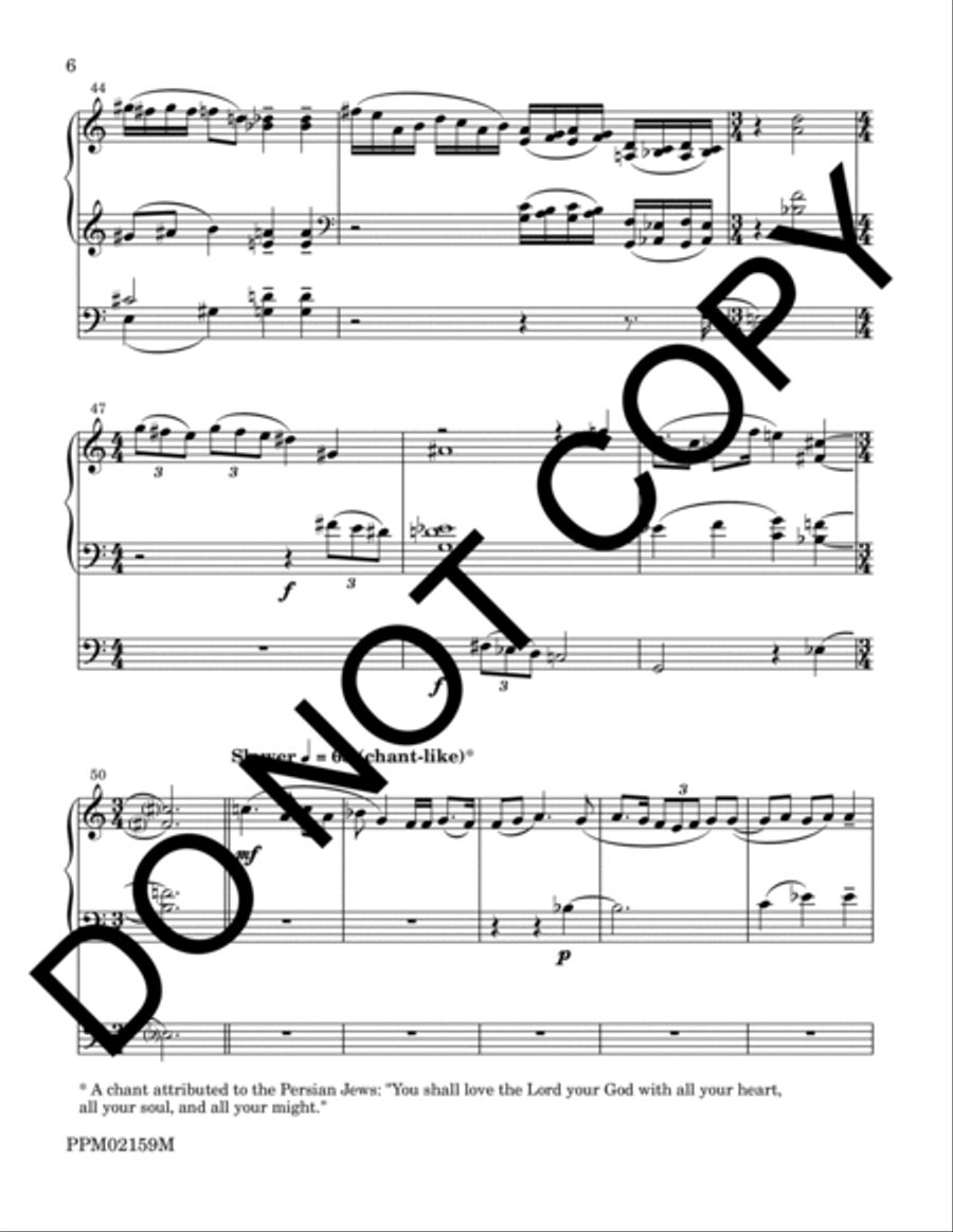 The Great Shofar is Sounded Organ scores gallery preview page 9