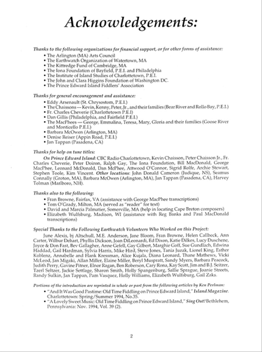 Fiddle Music of Prince Edward Island Violin scores gallery preview page 8