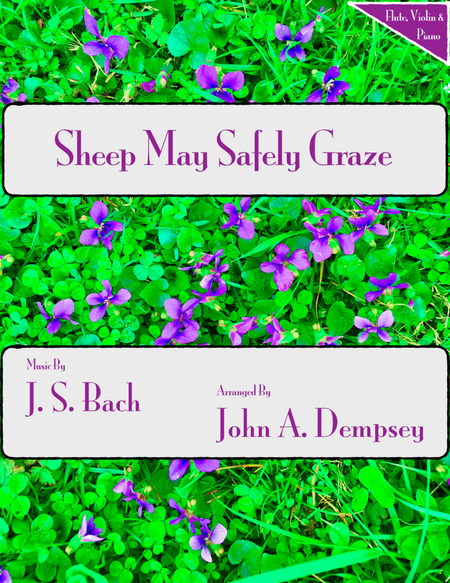 Sheep May Safely Graze (Bach): Trio for Flute, Violin and Piano image number null