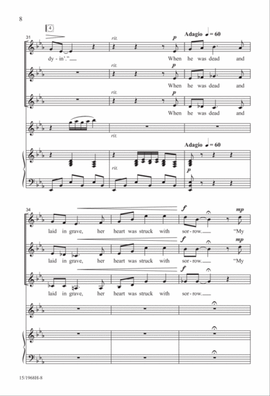 Barbara Allen Barbara Allen SSA scores gallery preview page 8
