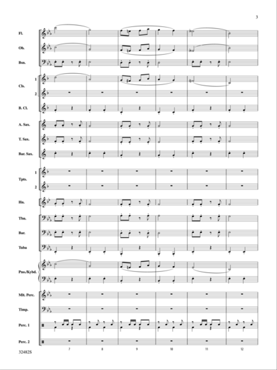 Fairest of the Fair Concert Band scores gallery preview page 3