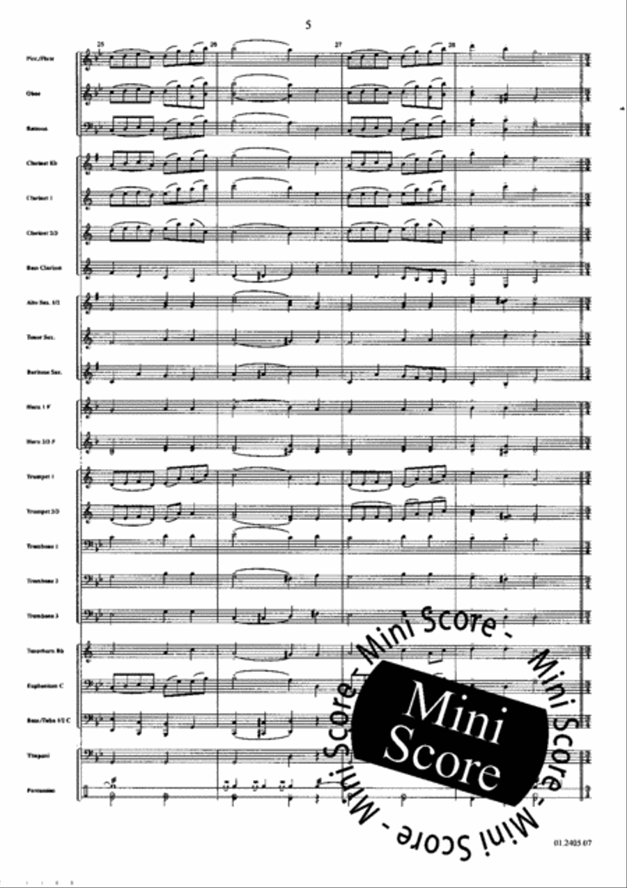 Telemark Fantasy Concert Band scores gallery preview page 11