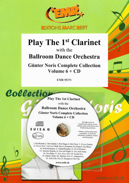 Play The 1st Clarinet With The Ballroom Dance Orchestra Vol. 6 image number null