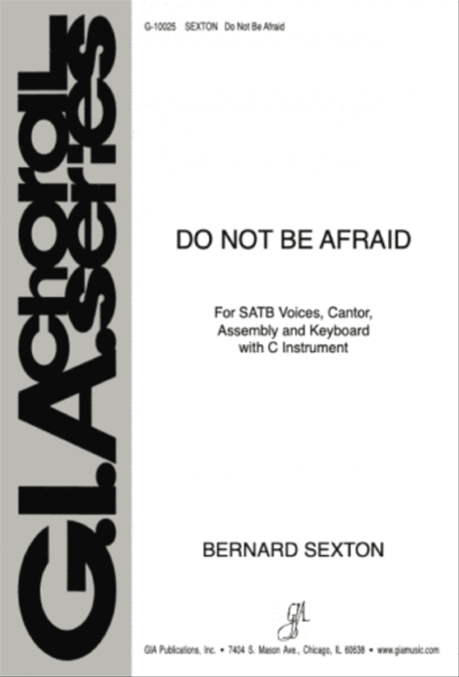 Do Not Be Afraid - Instrument edition