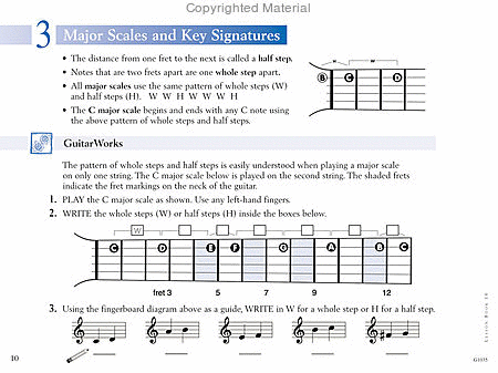 The FJH Young Beginner Guitar Method - Theory Activity Book 3