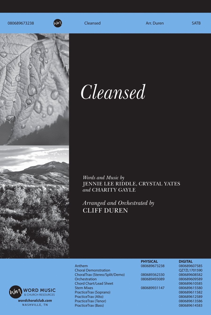 Cleansed - Anthem 4-Part scores gallery preview page 1