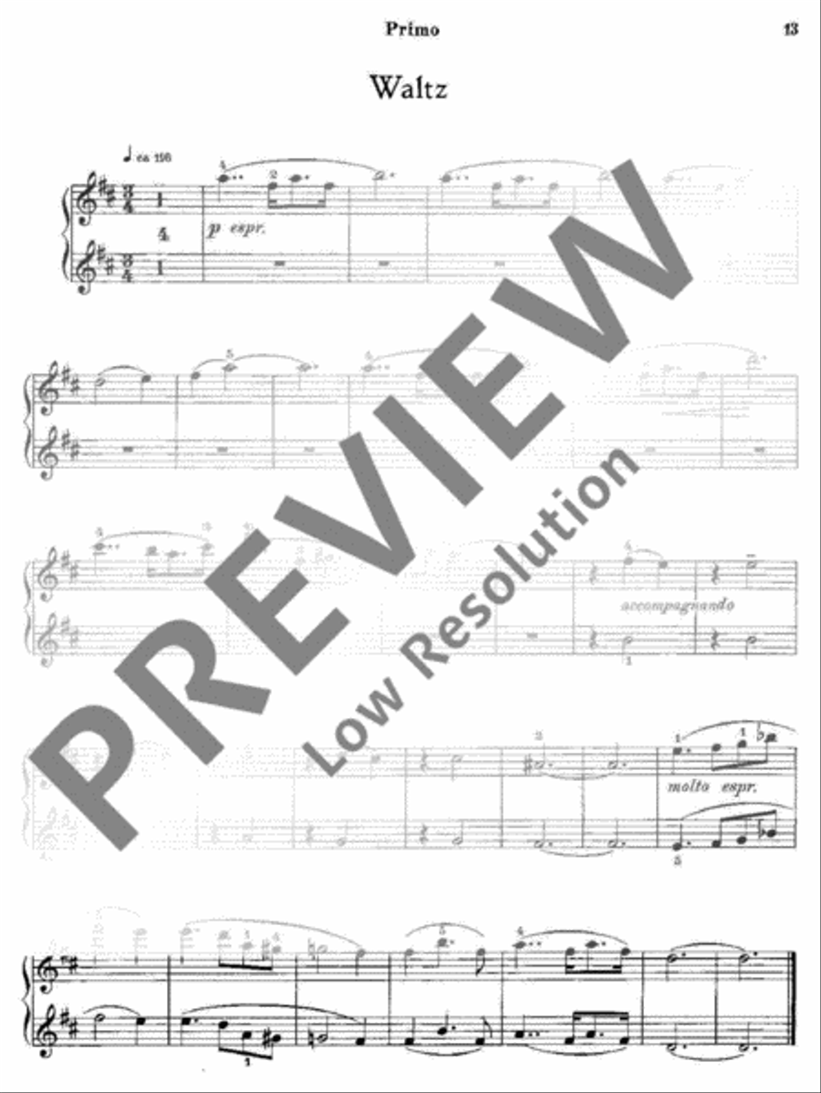 Easy Dances Piano Duet scores gallery preview page 14