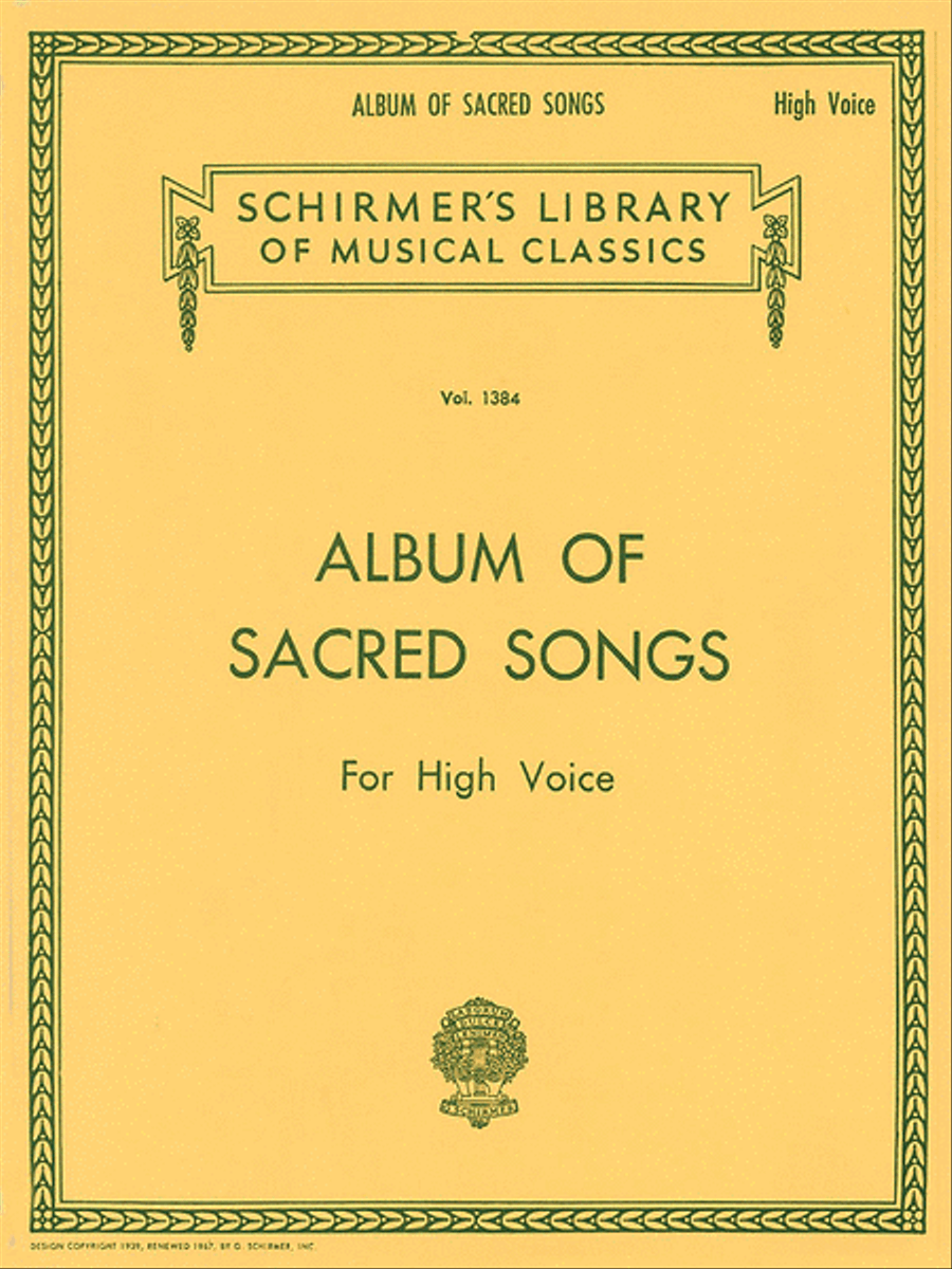 Album of Sacred Songs