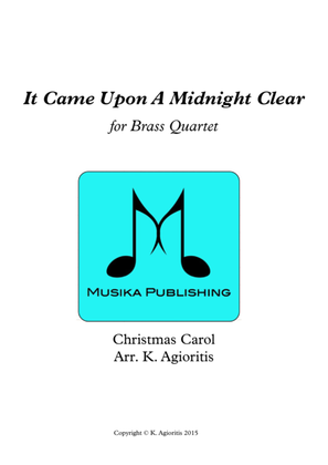 It Came Upon A Midnight Clear - Traditional and Jazz Arrangements for Brass Quartet