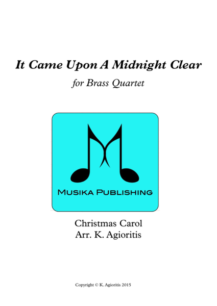 It Came Upon A Midnight Clear - Traditional and Jazz Arrangements for Brass Quartet image number null