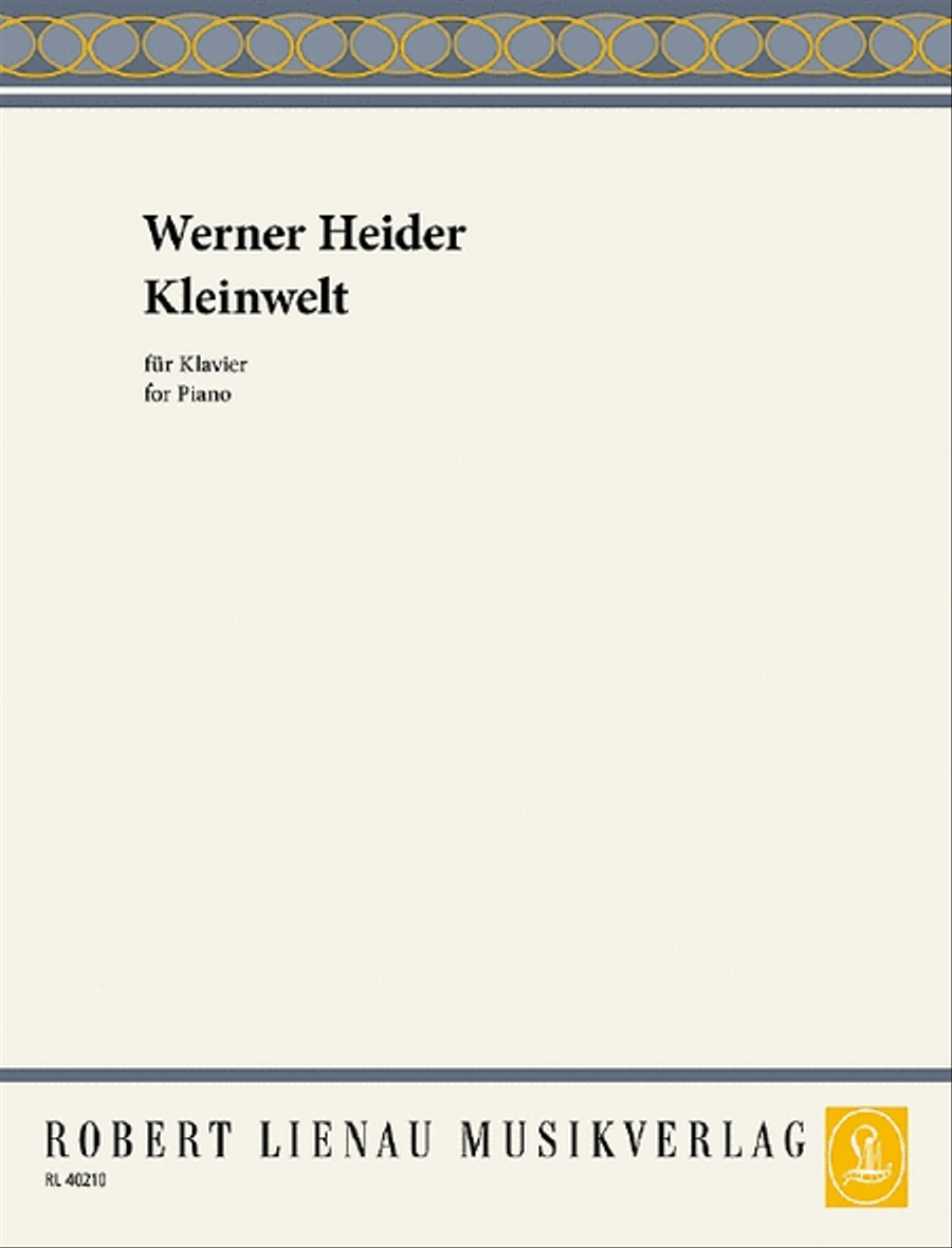 Kleinwelt (Small World) Kleinwelt (Small World) Piano Solo scores gallery preview page 1