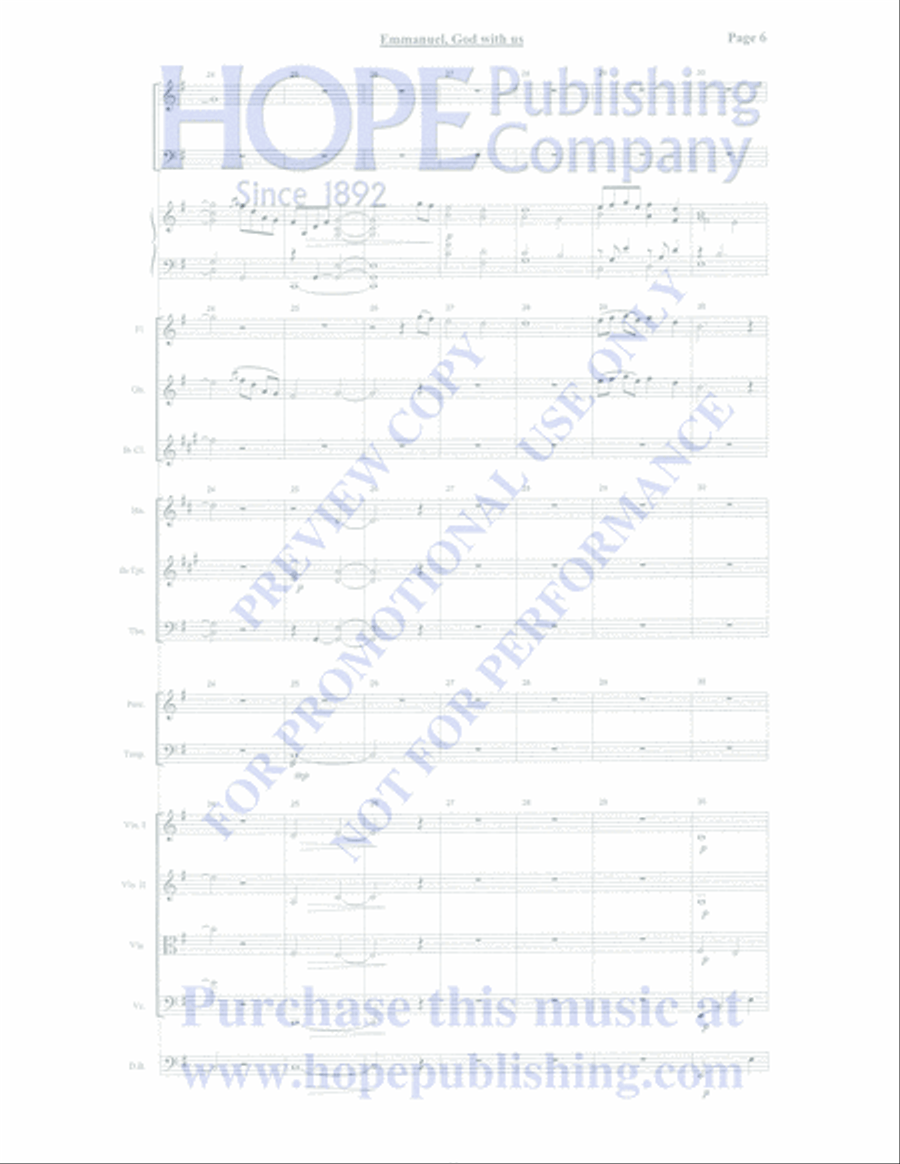 Emmanuel Emmanuel Orchestra scores gallery preview page 39