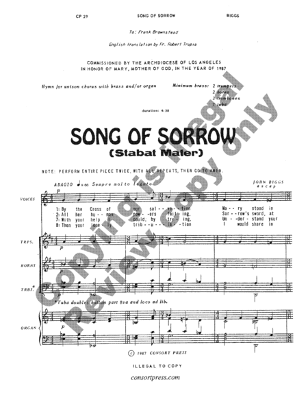 Song of Sorrow