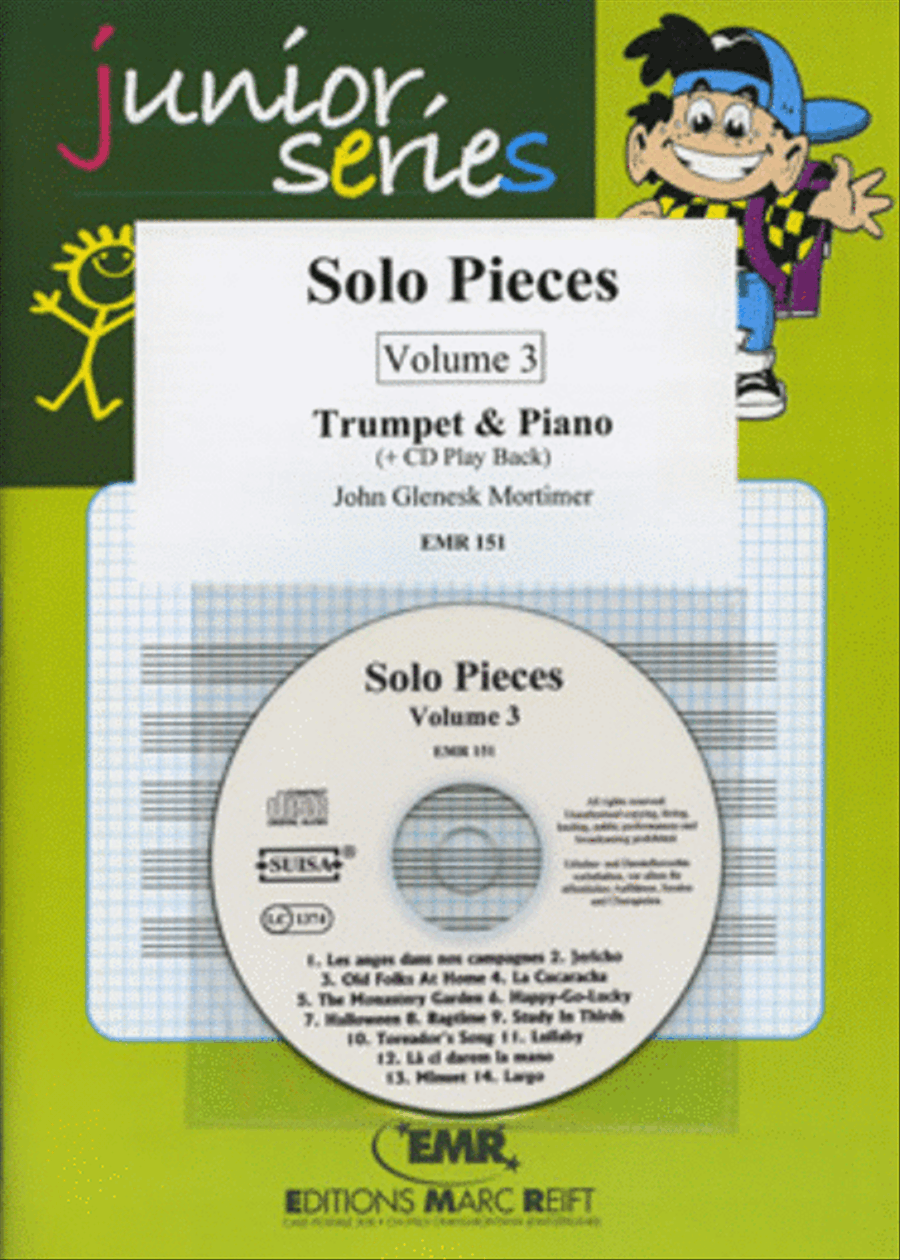 Solo Pieces Vol. 3 Solo Pieces Vol. 3 Trumpet Solo scores gallery preview page 1