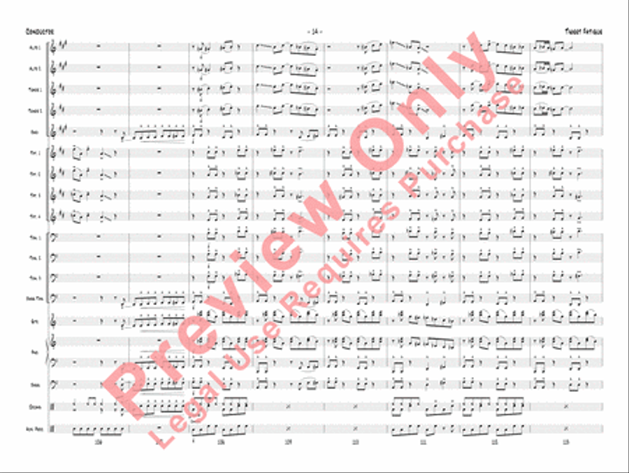 Tweet Fatigue Tweet Fatigue Jazz Ensemble scores gallery preview page 17