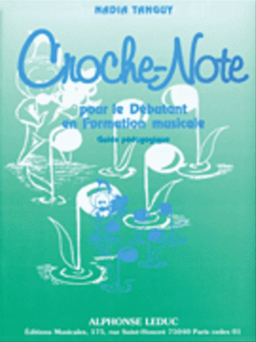 Croche-note - Guide Pedagogique (miscellaneous)