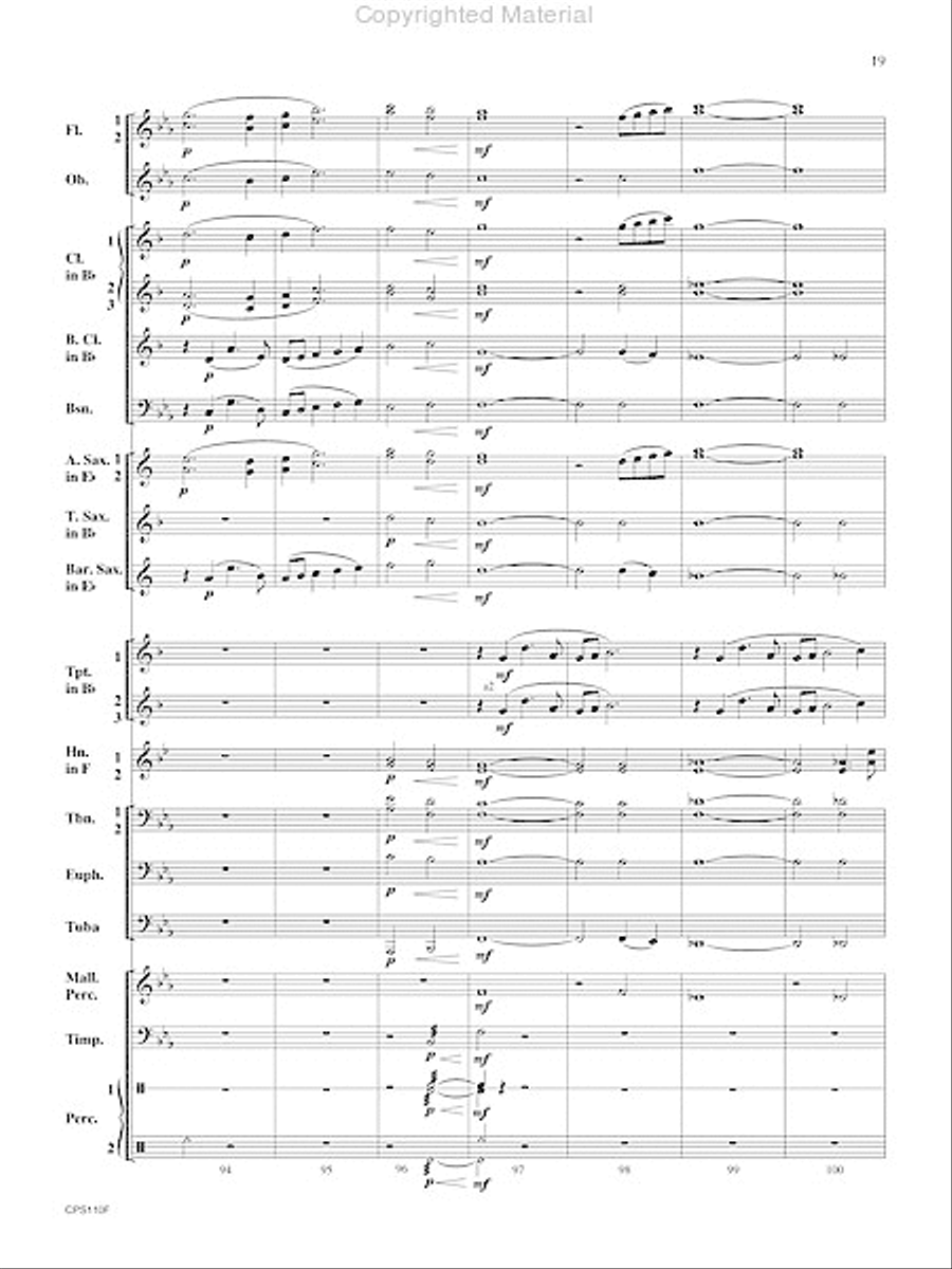 Mystic Portal Concert Band scores gallery preview page 20
