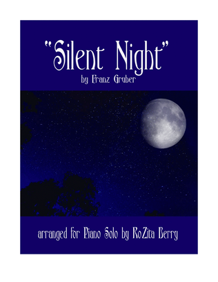 Silent Night--for Piano Solo