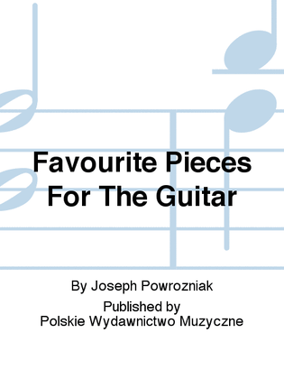Book cover for Favourite Pieces For The Guitar