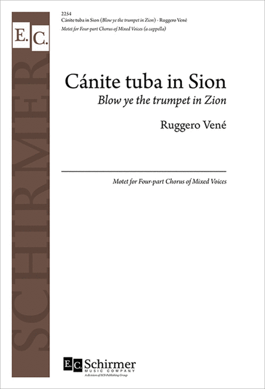 Canite Tuba in Sion (Blow Ye the Trumpets in Zion) 4-Part scores gallery preview page 1