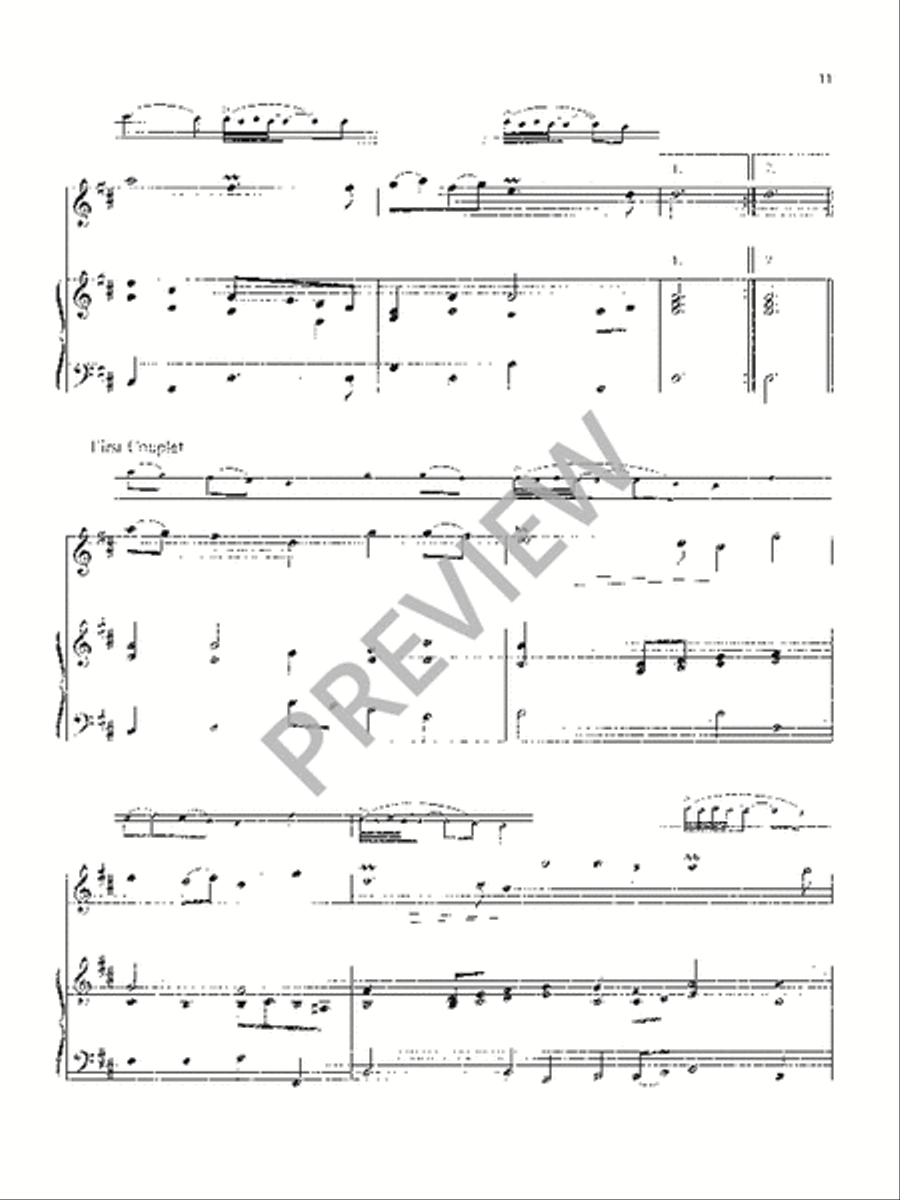 Three Celebrated Trumpet Tunes - Volume 2 C Trumpet scores gallery preview page 13
