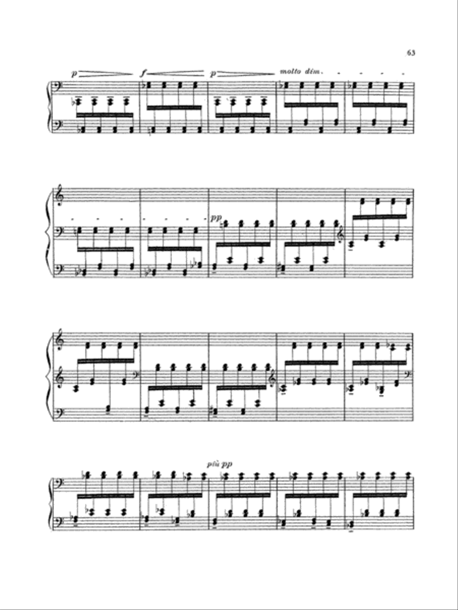 Debussy: Preludes (Volume II) Piano Solo scores gallery preview page 4