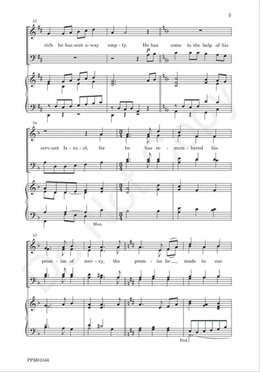 Magnificat and Nunc Dimittis 