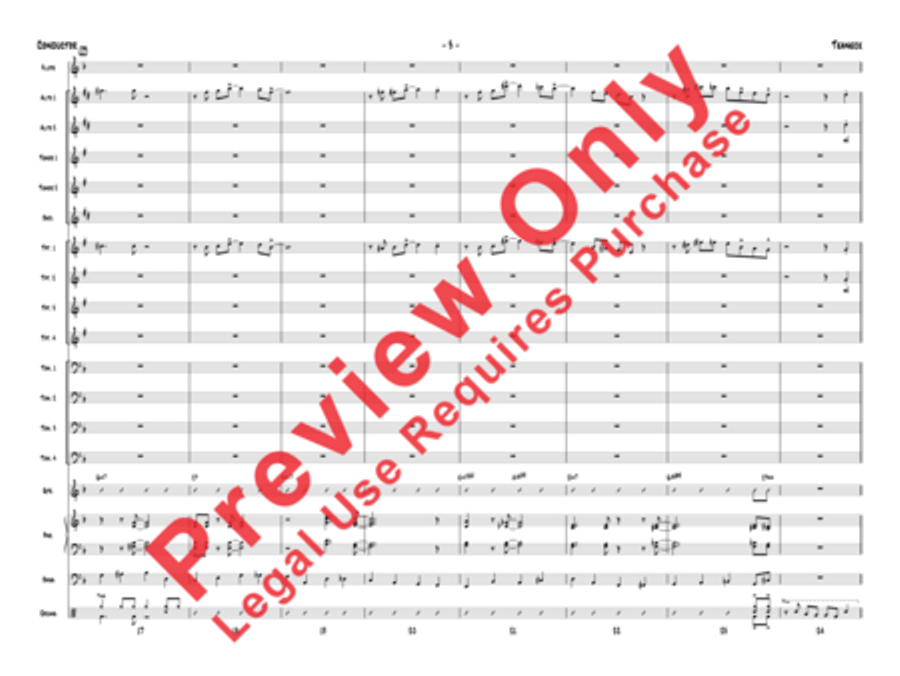Teaneck Jazz Ensemble scores gallery preview page 22