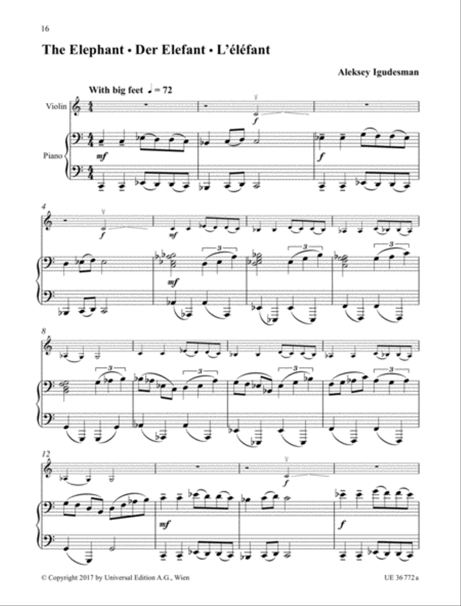 In the Zoo Vol. 2 Chamber Music scores gallery preview page 11