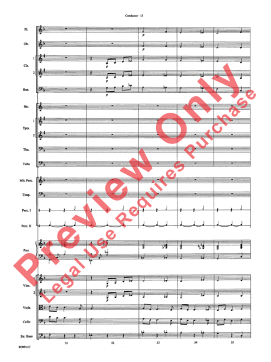 A Charlie Brown Christmas Full Orchestra scores gallery preview page 16