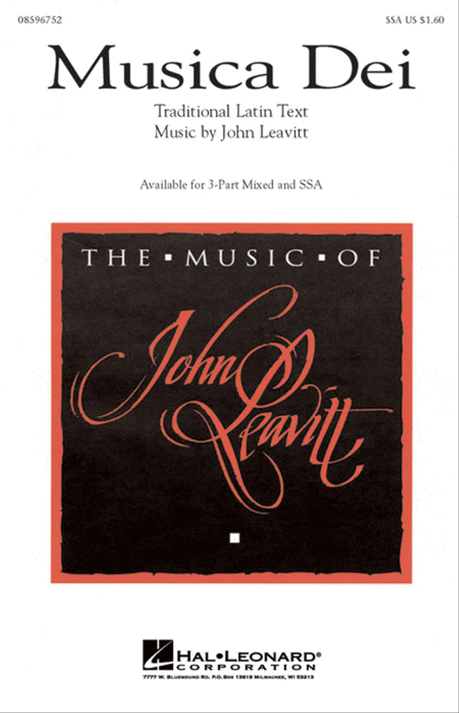 Musica Dei Musica Dei SSA scores gallery preview page 1