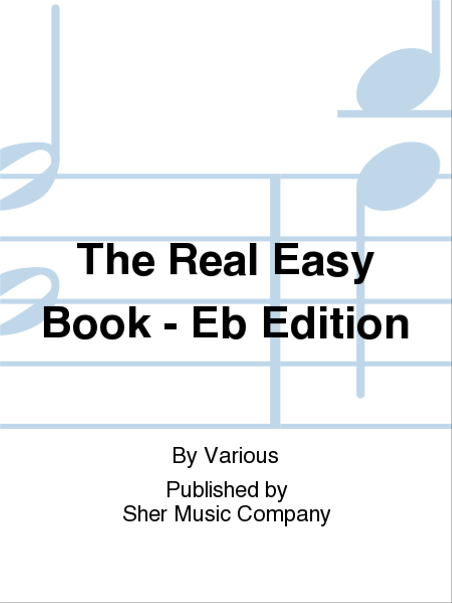 The Real Easy Book - Eb Edition E-Flat Instrument scores gallery preview page 1