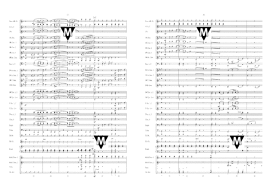 Mr. Blue Sky Concert Band scores gallery preview page 4