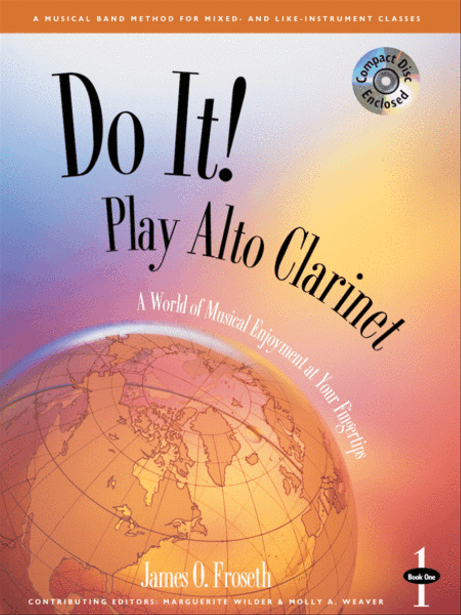 Do It! Play Alto Clarinet - Book 1 with MP3s Concert Band Methods scores gallery preview page 1