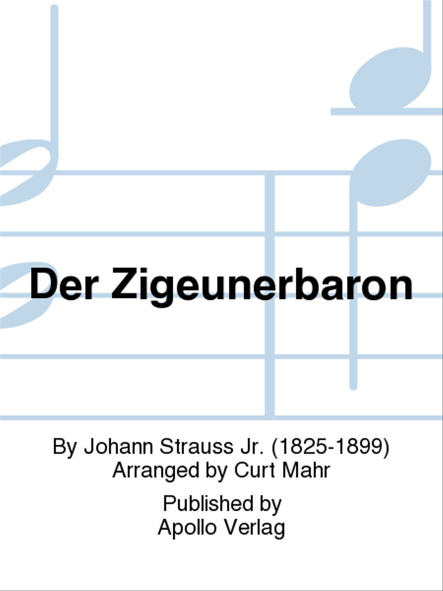 Der Zigeunerbaron Accordion scores gallery preview page 1
