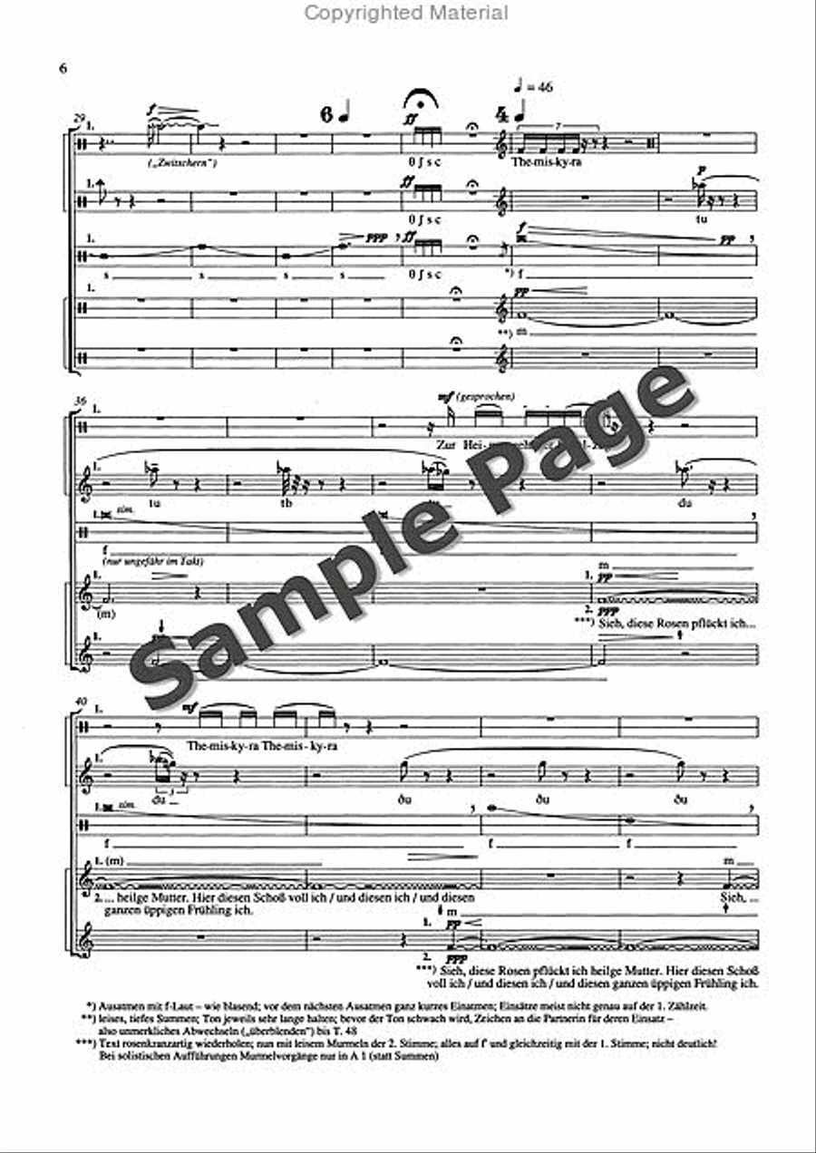 Amazones Sssaa Amazones Sssaa Women's Choir scores gallery preview page 7