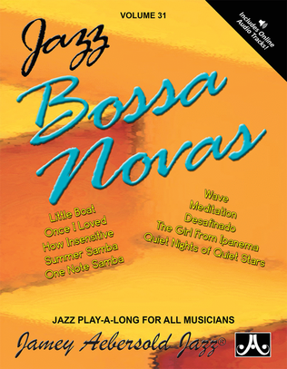Book cover for Volume 31 - Jazz Bossa Novas